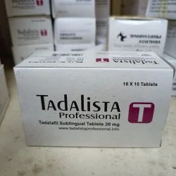 Tadalafil Sublingual Tablets 20mg (Tadalista T professional)